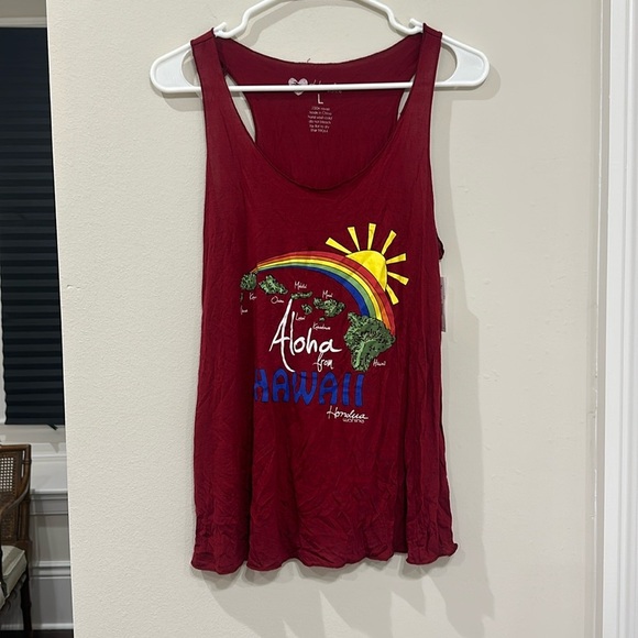NWT Honolua Hawaii tank top- large - Picture 1 of 3